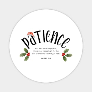 Patience - Fruits of the Spirit 2023 Christmas | Group | Set Design Magnet